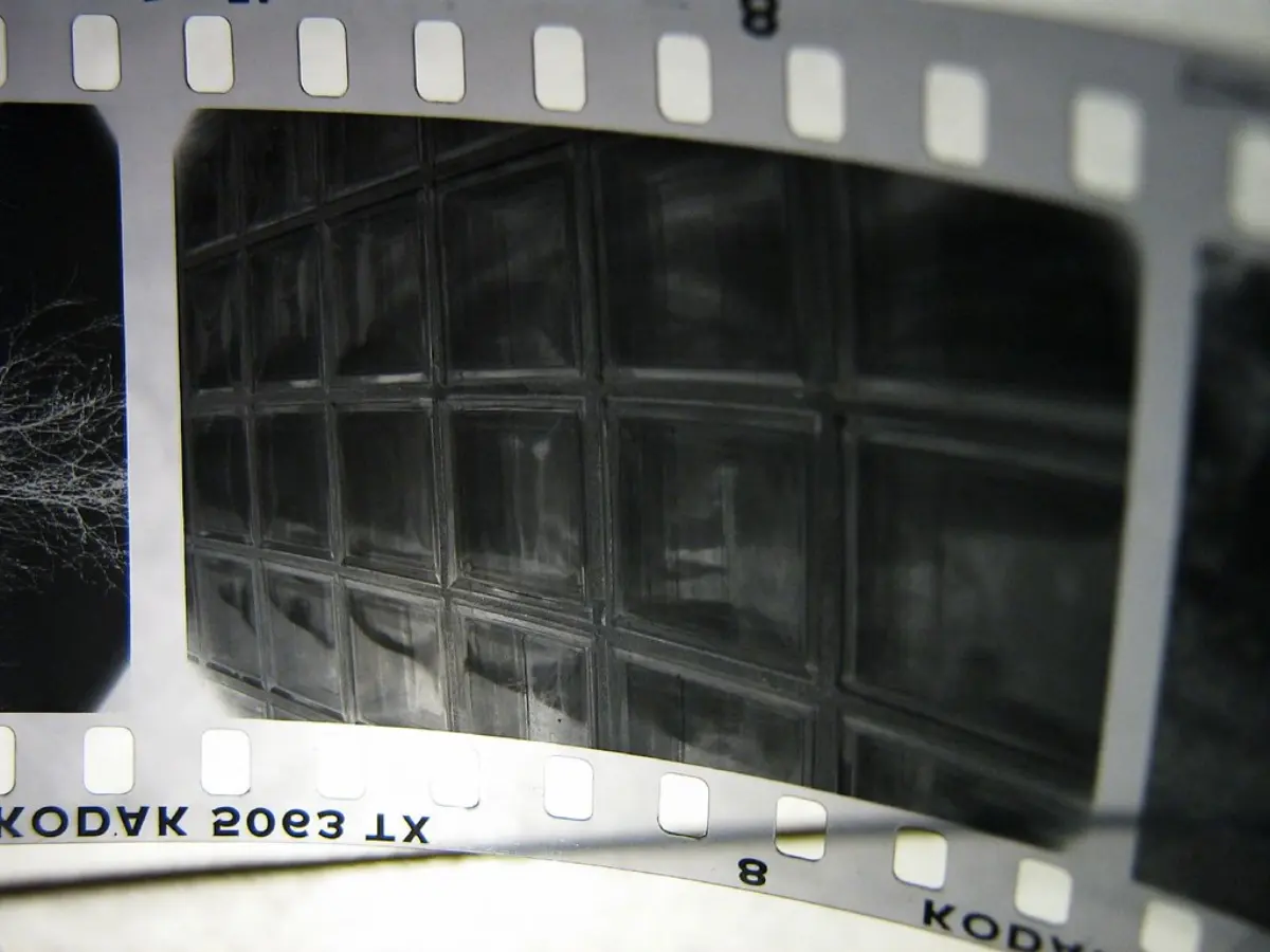 Close-up of pixels on a screen